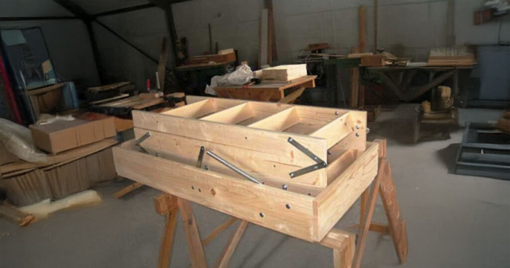 egyedi padlásfeljáró létra